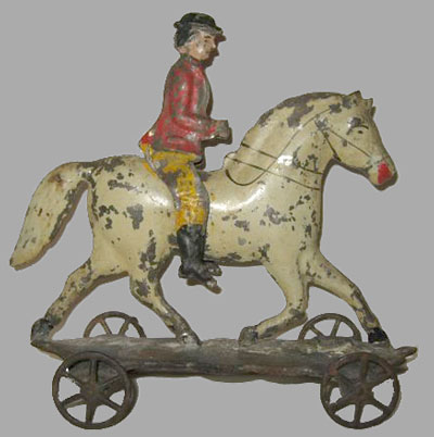 American Tin Horse and Rider