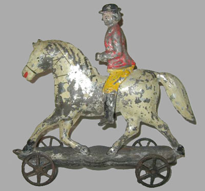 American Tin Horse and Rider
