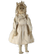 antique American rag doll