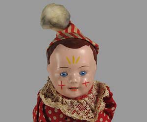 German Clown Drummer face