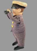 Schuco man with binoculars