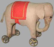 A Felt Steiff Elephant