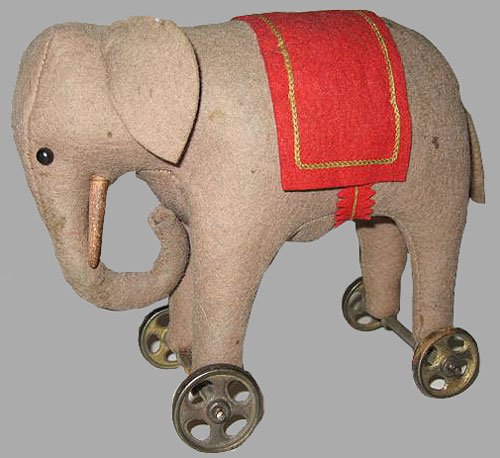Steiff felt elephant