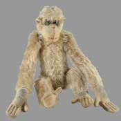 Steiff blond monkey