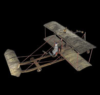 German biplane