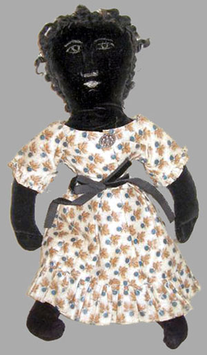 Black Velvet Rag Doll