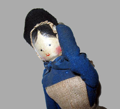 Penny Wooden Doll Face