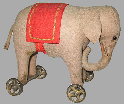 Steiff felt elephant