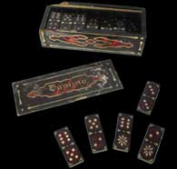 glass dominoes