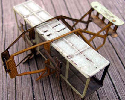 Penny toy biplane