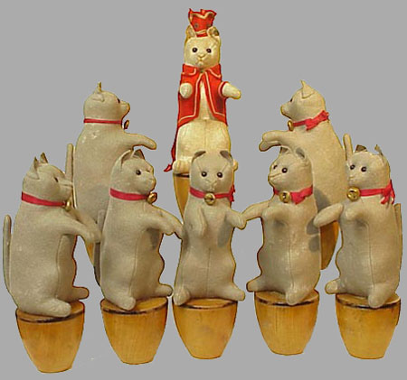 Steiff skittles set