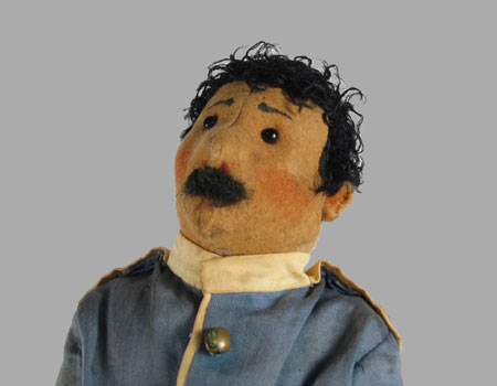 Steiff doll face