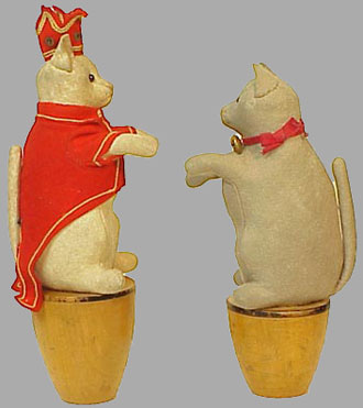 two of the skittles figures