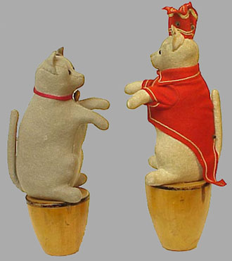 two of the skittles figures