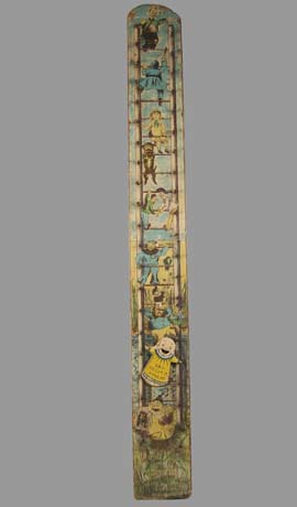 Yellow Kid on ladder